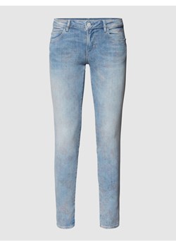 Jeansy o kroju skinny fit z efektem znoszenia ze sklepu Peek&Cloppenburg  w kategorii Jeansy damskie - zdjęcie 160676827