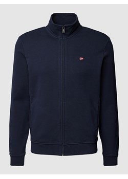 Bluza rozpinana z detalem z logo model ‘BALIS’ ze sklepu Peek&Cloppenburg  w kategorii Bluzy męskie - zdjęcie 160676835