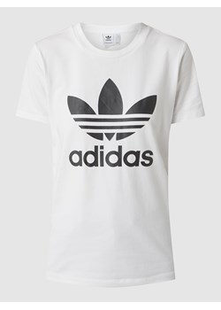 T-shirt z nadrukiem z logo ze sklepu Peek&Cloppenburg  w kategorii Bluzki damskie - zdjęcie 160683406