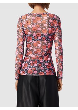 Bluzka z długim rękawem i dodatkiem streczu model ‘Binna’ ze sklepu Peek&Cloppenburg  w kategorii Bluzki damskie - zdjęcie 160687937