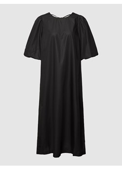 Sukienka midi z bufiastymi rękawami model ‘Bamela’ ze sklepu Peek&Cloppenburg  w kategorii Sukienki - zdjęcie 160691599