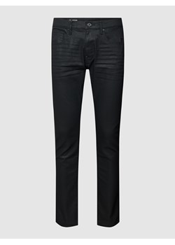 Jeansy z naszywką z logo ze skóry model ‘REVEND’ ze sklepu Peek&Cloppenburg  w kategorii Jeansy męskie - zdjęcie 160693376