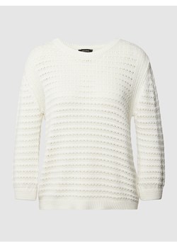 Sweter z dzianiny z fakturowanym wzorem ze sklepu Peek&Cloppenburg  w kategorii Swetry damskie - zdjęcie 160701849