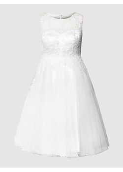 Suknia ślubna z kwiatową koronką ze sklepu Peek&Cloppenburg  w kategorii Sukienki - zdjęcie 160711627