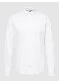 Koszula biznesowa o kroju Slim Fit z mankietami sportowymi ze sklepu Peek&Cloppenburg  w kategorii Koszule męskie - zdjęcie 160717076