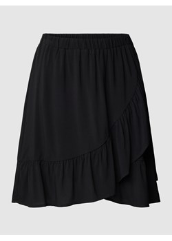 Spódnica mini z wiskozy w kopertowym stylu model ‘NOVA’ ze sklepu Peek&Cloppenburg  w kategorii Spódnice - zdjęcie 160717688