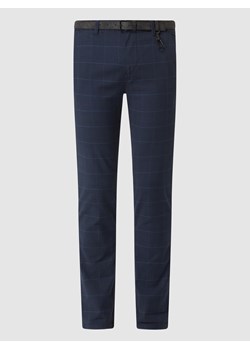 Chinosy o kroju Straight Fit ze streczem ze sklepu Peek&Cloppenburg  w kategorii Spodnie męskie - zdjęcie 160718208