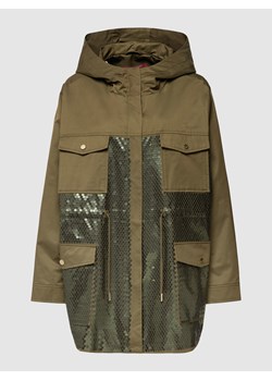 Kurtka PLUS SIZE z cekinowym obszyciem model ‘TABULA’ ze sklepu Peek&Cloppenburg  w kategorii Kurtki damskie - zdjęcie 160731786