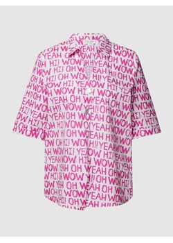 Bluzka we wzory na całej powierzchni ze sklepu Peek&Cloppenburg  w kategorii Koszule damskie - zdjęcie 160731857