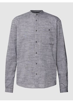 Koszula casualowa o kroju relaxed fit z bawełny ze stójką ze sklepu Peek&Cloppenburg  w kategorii Koszule męskie - zdjęcie 160733047