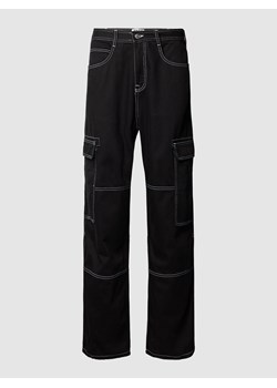 Spodnie cargo z wpuszczanymi kieszeniami ze sklepu Peek&Cloppenburg  w kategorii Spodnie męskie - zdjęcie 160735239