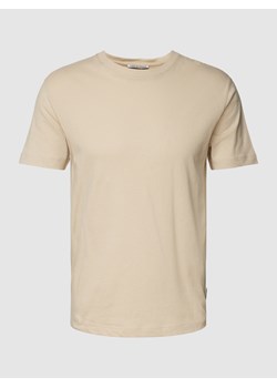 T-shirt z detalem z logo model ‘DILLAN’ ze sklepu Peek&Cloppenburg  w kategorii T-shirty męskie - zdjęcie 160743338