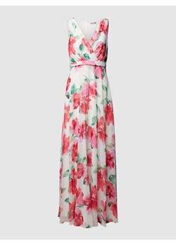 Sukienka wieczorowa w kwiatowe wzory ze sklepu Peek&Cloppenburg  w kategorii Sukienki - zdjęcie 160748845