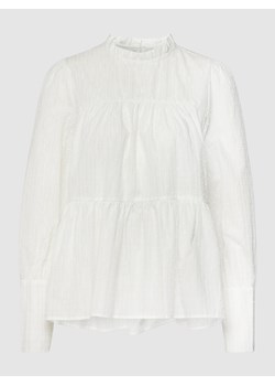 Bluzka ze stójką z falbanami model ‘NUMAJOA’ ze sklepu Peek&Cloppenburg  w kategorii Bluzki damskie - zdjęcie 160753049