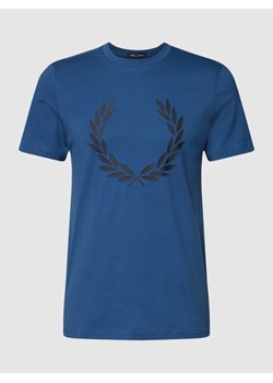 T-shirt z nadrukiem z logo model ‘Laurel’ ze sklepu Peek&Cloppenburg  w kategorii T-shirty męskie - zdjęcie 160753216