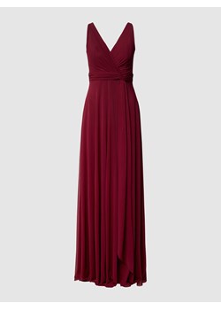 Sukienka wieczorowa z tasiemką w talii ze sklepu Peek&Cloppenburg  w kategorii Sukienki - zdjęcie 160756827