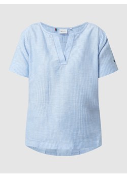 Bluzka z mieszanki lnu i lyocellu model ‘Agneta’ ze sklepu Peek&Cloppenburg  w kategorii Bluzki damskie - zdjęcie 160758958