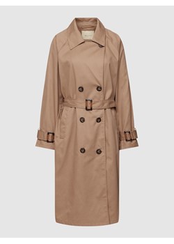 Płaszcz z paskiem model ‘Tuksy’ ze sklepu Peek&Cloppenburg  w kategorii Płaszcze damskie - zdjęcie 160763699