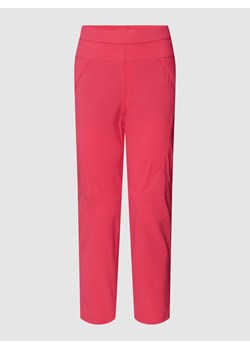 Luźne spodnie o kroju relaxed fit z detalem z motywem model ‘HOLLY’ ze sklepu Peek&Cloppenburg  w kategorii Spodnie damskie - zdjęcie 160764617