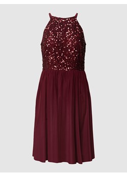 Sukienka koktajlowa z cekinowym obszyciem ze sklepu Peek&Cloppenburg  w kategorii Sukienki - zdjęcie 160770438