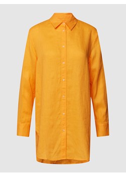 Bluzka koszulowa z lnu model ‘Erika’ ze sklepu Peek&Cloppenburg  w kategorii Koszule damskie - zdjęcie 160772376