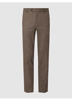 Spodnie do garnituru z dodatkiem jedwabiu model ‘Tomte’ ze sklepu Peek&Cloppenburg  w kategorii Spodnie męskie - zdjęcie 160777869
