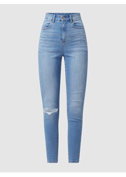 Jegginsy o kroju curvy fit z wysokim stanem i dodatkiem lyocellu ze sklepu Peek&Cloppenburg  w kategorii Jeansy damskie - zdjęcie 160793147