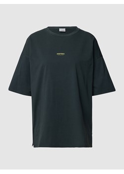 T-shirt z nadrukiem z logo — AMP X P&C ze sklepu Peek&Cloppenburg  w kategorii Bluzki damskie - zdjęcie 160797939