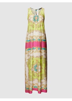 Długa sukienka ze wzorem na całej powierzchni ze sklepu Peek&Cloppenburg  w kategorii Sukienki - zdjęcie 160826876