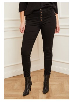 Plus Size Company Spodnie w kolorze czarnym ze sklepu Limango Polska w kategorii Spodnie damskie - zdjęcie 160883036