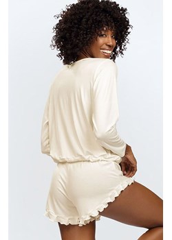 Ronnie piżama damska w kolorze ecru, Kolor ecru, Rozmiar XS, DKaren - id: 174736 - marki DKAREN - 160887408 Ronnie piżama damska w kolorze ecru, Kolor ecru, Rozmiar XS, DKaren ze sklepu Intymna w kategorii Piżamy damskie - zdjęcie 160887408