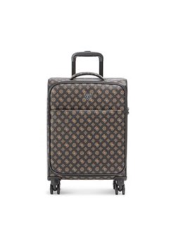 Guess Mała Twarda Walizka Peony Travel TMPEON P3301 Brązowy ze sklepu MODIVO w kategorii Walizki - zdjęcie 160891226