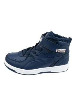 Buty Puma Rebound Jr 375479 05 niebieskie ze sklepu ButyModne.pl w kategorii Buty sportowe dziecięce - zdjęcie 160899096
