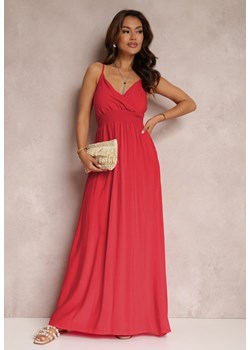 Czerwona Sukienka Sterinig ze sklepu Renee odzież w kategorii Sukienki - zdjęcie 160902519