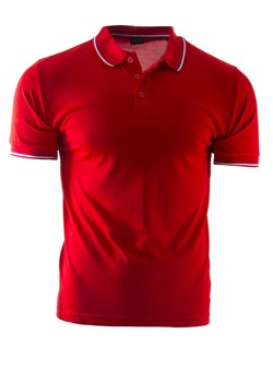 koszulka polo YP206 - czerwona ze sklepu Risardi w kategorii T-shirty męskie - zdjęcie 160910766