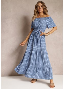 Jasnoniebieska Sukienka Kaliphanthe ze sklepu Renee odzież w kategorii Sukienki - zdjęcie 160920645