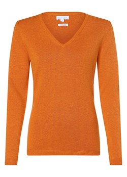 brookshire Sweter damski Kobiety drobna dzianina pomarańczowy marmurkowy ze sklepu vangraaf w kategorii Swetry damskie - zdjęcie 160922315