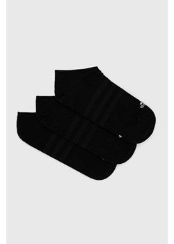 adidas skarpetki 3-pack kolor czarny IC1327 ze sklepu ANSWEAR.com w kategorii Skarpetki męskie - zdjęcie 160933796