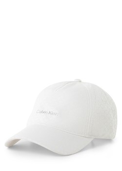 Calvin Klein Damska czapka z daszkiem Kobiety Bawełna biały wzorzysty ze sklepu vangraaf w kategorii Czapki z daszkiem damskie - zdjęcie 160941265