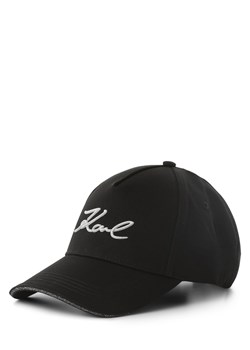 KARL LAGERFELD Damska czapka z daszkiem Kobiety Bawełna czarny jednolity ze sklepu vangraaf w kategorii Czapki z daszkiem damskie - zdjęcie 160941285