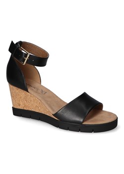 Sandały Caprice 9-28711-20/022 Czarne lico ze sklepu Arturo-obuwie w kategorii Sandały damskie - zdjęcie 160941817