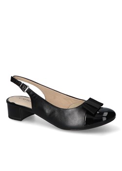 Sandały Caprice 9-29501-20/009 Czarne lak+lico ze sklepu Arturo-obuwie w kategorii Sandały damskie - zdjęcie 160941829