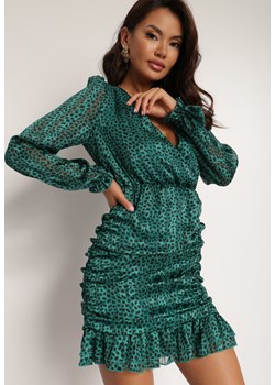 Zielona Sukienka Wolfgrove ze sklepu Renee odzież w kategorii Sukienki - zdjęcie 160954115