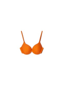 Cropp - Pomarańczowy stanik od stroju kąpielowego - pomarańczowy ze sklepu Cropp w kategorii Stroje kąpielowe - zdjęcie 160961306