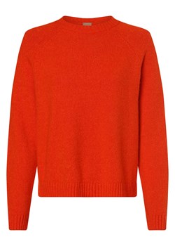 BOSS Sweter damski z dodatkiem alpaki Kobiety Wełna czerwony marmurkowy ze sklepu vangraaf w kategorii Swetry damskie - zdjęcie 160961316