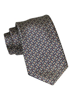 Krawat Męski, Klasyczny - ALTIES - Wzór Geometryczny KRALTS0959 ze sklepu JegoSzafa.pl w kategorii Krawaty - zdjęcie 160962516