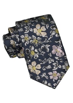 Krawat Męski, Klasyczny - ALTIES - Wzór Kwiatowy KRALTS0950 ze sklepu JegoSzafa.pl w kategorii Krawaty - zdjęcie 160962518