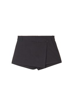 Cropp - Czarne spódnico-szorty - czarny ze sklepu Cropp w kategorii Szorty - zdjęcie 160974035