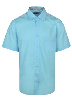 Koszula Wólczanka - Kr. Rękaw - Błękitna - Slim KSKWKOWWLCNve7096sl ze sklepu JegoSzafa.pl w kategorii Koszule męskie - zdjęcie 161004808
