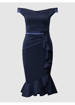 Sukienka koktajlowa z rozcięciem ze sklepu Peek&Cloppenburg  w kategorii Sukienki - zdjęcie 161008057